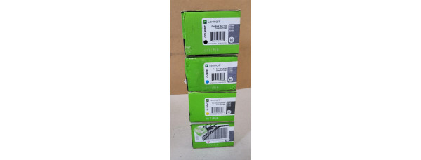 4 Toner Lexmark 24B6717 24B6718 24B6719 24B6720 Neu OVP Original XC4140 Rg MwSt 