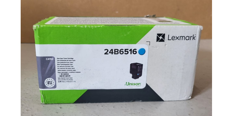 Toner Lexmark 24B6516 Cyan Neu OVP Original C4150 Rechnung MwSt 
