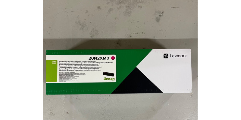 Toner Lexmark 20N2XM0 Magenta Neu OVP Original CS431, CX431 Rg MwSt Toner Lexmark 20N2XM0 Magenta Neu OVP Original CS431, CX431 Rg MwSt