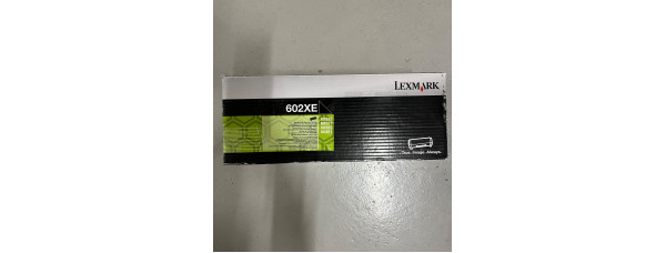 Toner Lexmark 602XE Schwarz 60F2X0E Neu OVP Original MX510, MX511 Rechnung MwSt. 