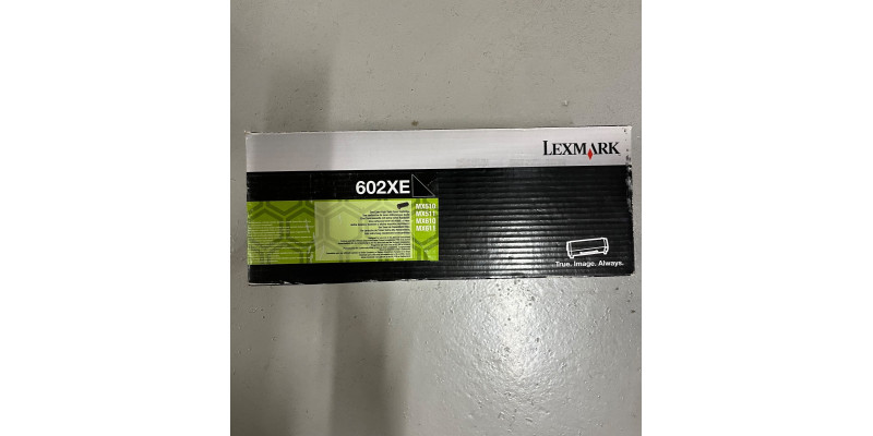 Toner Lexmark 602XE Schwarz 60F2X0E Neu OVP Original MX510, MX511 Rechnung MwSt. Toner Lexmark 602XE Schwarz 60F2X0E Neu OVP Original MX510, MX511 Rechnung MwSt.