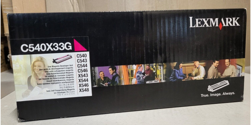 Fotoleitereinheit C540X33G Magenta Neu OVP A-Ware Original C540 C543  