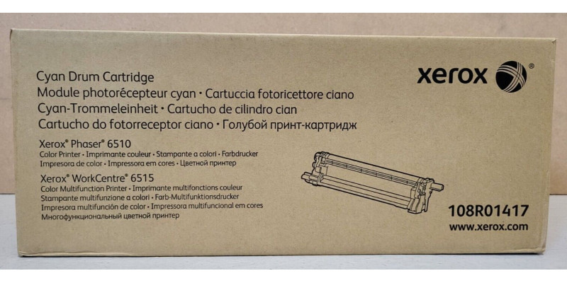 Trommel Xerox 108R01417 Cyan Neu OVP Phaser 6510 WorkCentre 6515  