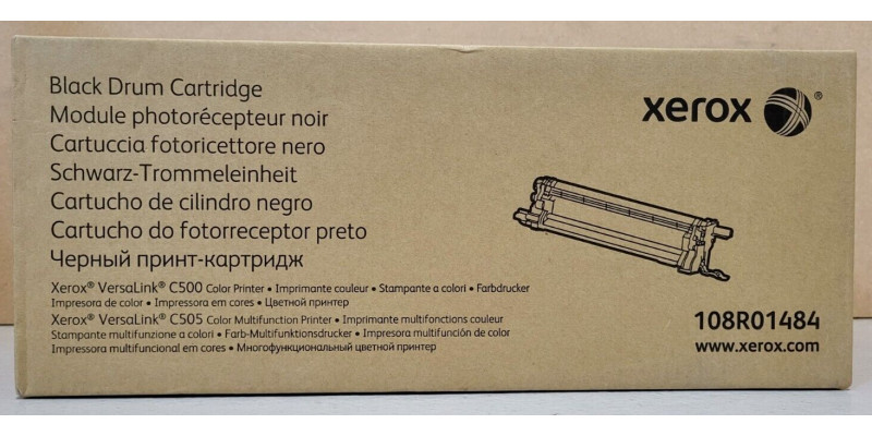 Trommeleinheit Xerox 108R01484 Schwarz Neu OVP A-Ware VersaLink C500  