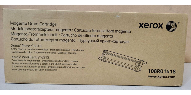 Trommeleinheit Xerox 108R01418 Magenta Neu OVP Xerox Phaser 6510 . 