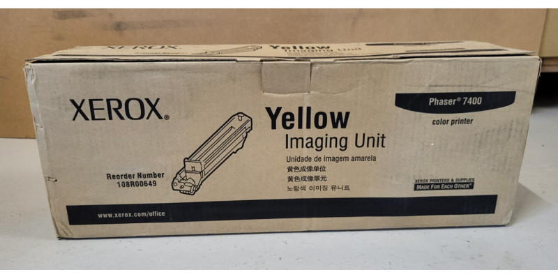Trommel Xerox 108R00649 Gelb Neu OVP Original Phaser 7400  . 