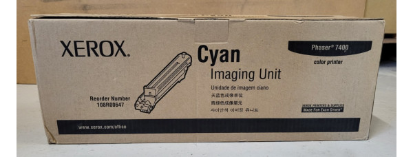 Trommel Xerox 108R00647 Cyan Neu OVP Original Phaser 7400  . 