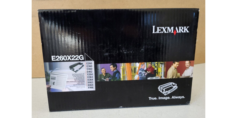 Fotoleiter-Kit Lexmark E260X22G Schwarz Neu OVP A-Ware Original E260 E360 MwSt 