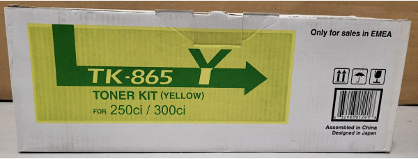 Toner Kyocera TK-865Y Gelb Neu OVP A-Ware Original TASKalfa 250ci  . 