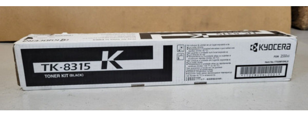 Toner Kyocera TK-8315K Schwarz Neu OVP Original TASKalfa 2550ci . 