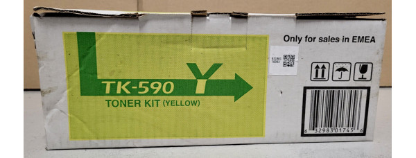 Toner Kyocera TK-590Y Gelb 1T02KVANL0 Neu OVP B-Ware Original FS-C2026 . 
