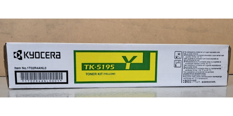 Toner Kyocera TK-5195Y Gelb 1T02R4ANL0 Neu OVP A-Ware 306ci Original . 