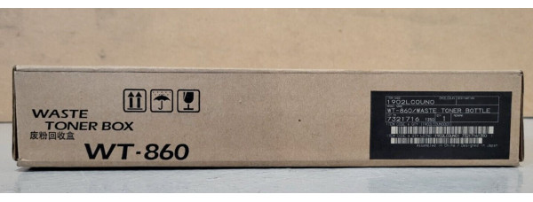 Tonersammler Kyocera WT-860 1902LC0UN0 Neu OVP A-Ware Original FS-C8600DN . 