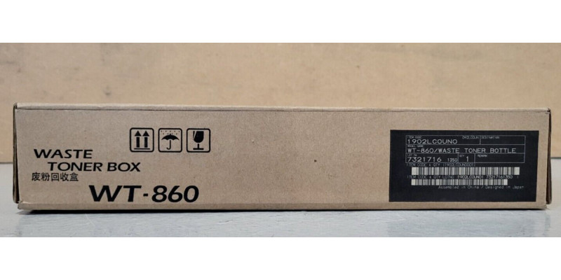 Tonersammler Kyocera WT-860 1902LC0UN0 Neu OVP A-Ware Original FS-C8600DN . 