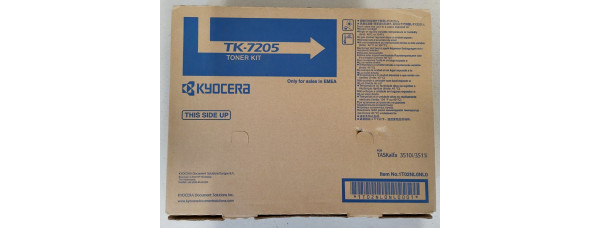 Toner TK-7205 Schwarz 1T02NL0NL0 Neu OVP B-Ware Original TASKalfa 3510i . 