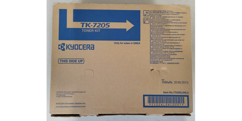 Toner TK-7205 Schwarz 1T02NL0NL0 Neu OVP B-Ware Original TASKalfa 3510i . 