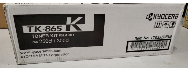 Toner Kyocera TK-865K Schwarz Neu OVP A-Ware Original TASKalfa 250ci . 