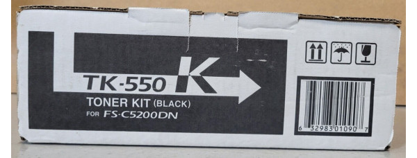Toner Kyocera TK-550K Schwarz 1T02HM0EU0 Neu OVP A-Ware Original FS-C5200DN  