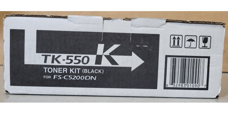 Toner Kyocera TK-550K Schwarz 1T02HM0EU0 Neu OVP A-Ware Original FS-C5200DN  