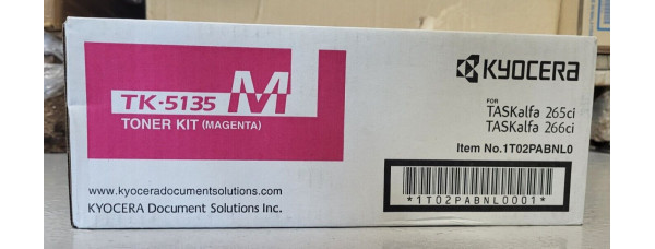 Toner Kyocera TK-5135M Magenta Neu OVP A-Ware Original TASKalfa 265ci  