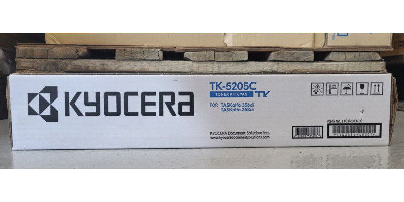 Toner Kyocera TK-5205C Cyan Neu OVP A-Ware Original TASKalfa 356ci  