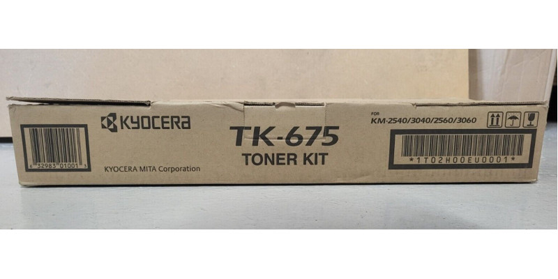 Toner Kyocera TK-675 Schwarz 1T02H00EU0 Neu OVP A-Ware Original KM-2540  