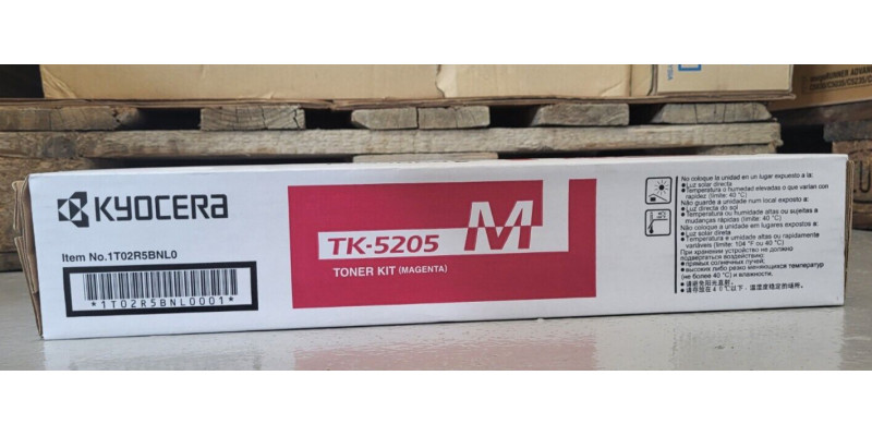 Toner Kyocera TK-5205M Magenta Neu OVP A-Ware Original TASKalfa 356ci . 