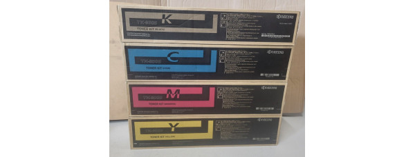 4 Toner Kyocera TK-8505C TK-8505M TK-8505Y TK-8505K Neu OVP A-Ware Original  