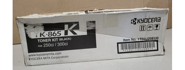 Toner Kyocera TK-865K Schwarz Neu OVP Original TASKalfa 250ci . 