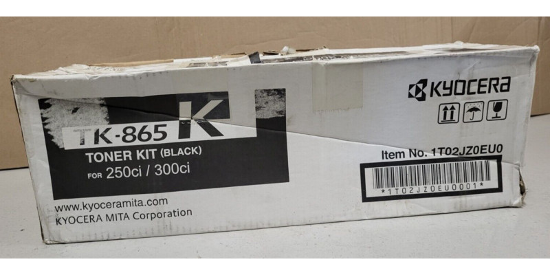 Toner Kyocera TK-865K Schwarz Neu OVP Original TASKalfa 250ci . 