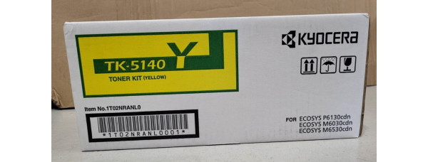 Toner Kyocera TK-5140Y Gelb 1T02NRANL0 Neu OVP Original ECOSYS P6130cdn 