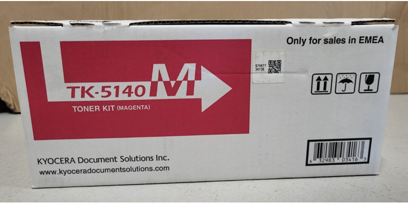 Toner Kyocera TK-5140M Magenta Neu OVP Original ECOSYS P6130cdn  . 