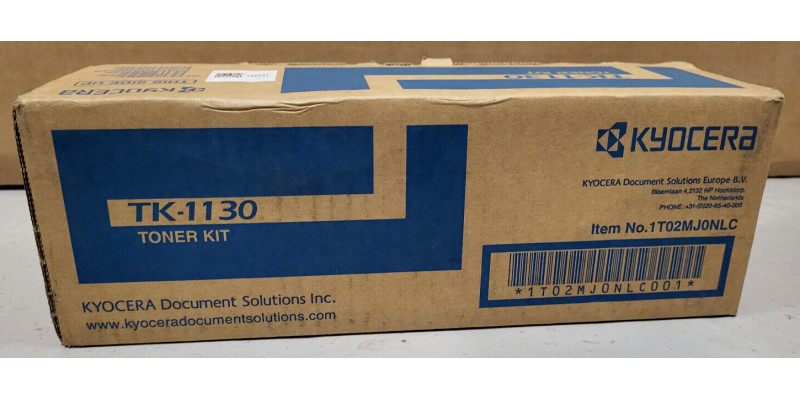 Toner Kyocera TK-1130 Schwarz Neu OVP A-Ware Original FS-1030MFP  . 