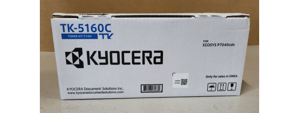 Toner Kyocera TK-5160C Cyan Neu OVP A-Ware Original ECOSYS P7040cdn . 
