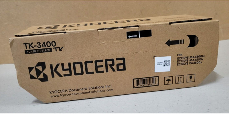 Toner Kyocera TK-3400 Schwarz 1T0C0Y0NL0 Neu OVP A-Ware Original ECOSYS MA4500fx 