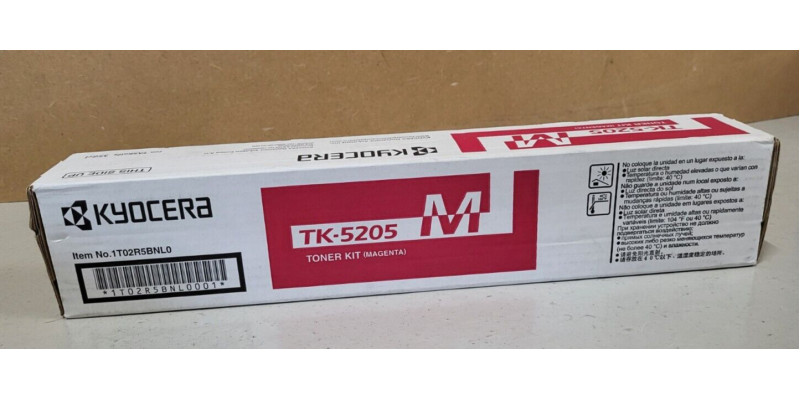 Toner Kyocera TK-5205M Magenta 1T02R5BNL0 Neu OVP Original TASKalfa 356ci . 