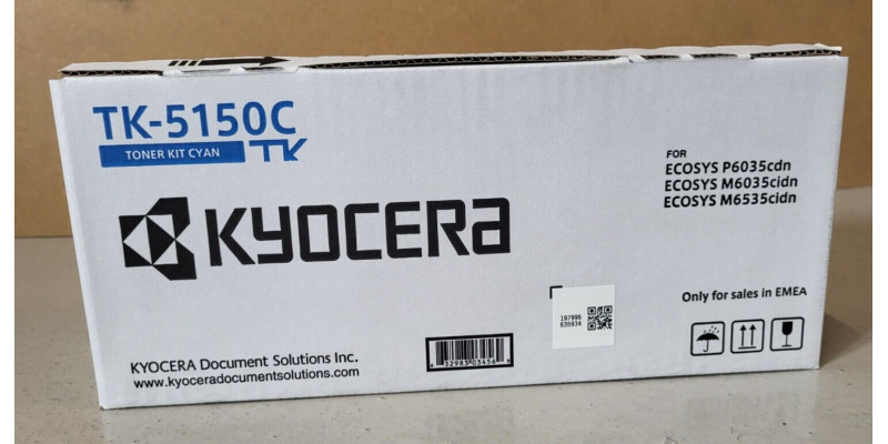 Toner Kyocera TK-5150C Cyan Neu OVP A-Ware Original ECOSYS P6035cdn  