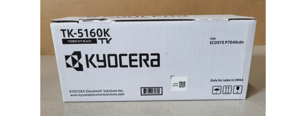 Toner Kyocera TK-5160K Schwarz Neu OVP A-Ware Original ECOSYS P7040cdn  