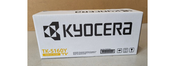 Toner Kyocera TK-5160Y Gelb Neu OVP A-Ware Original ECOSYS P7040cdn . 