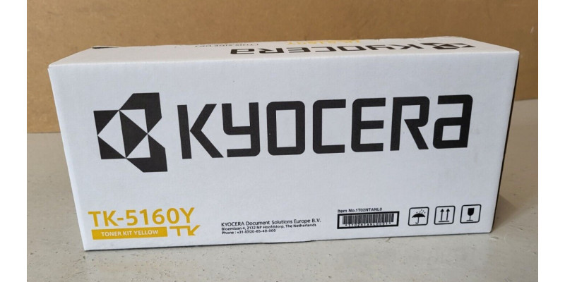 Toner Kyocera TK-5160Y Gelb Neu OVP A-Ware Original ECOSYS P7040cdn . 