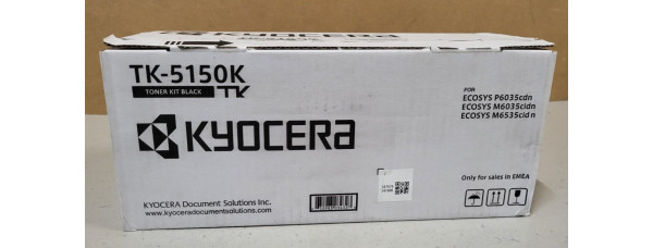 Toner Kyocera TK-5150K Schwarz Neu OVP A-Ware Original ECOSYS M6035cidn . 