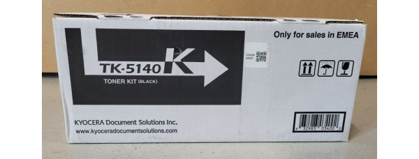 Toner Kyocera TK-5140K Schwarz 1T02NR0NL0 Neu OVP Original ECOSYS P6130cdn  