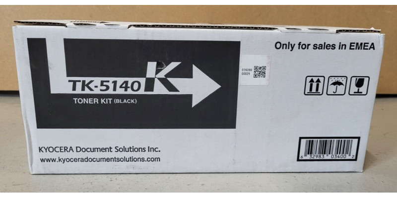 Toner Kyocera TK-5140K Schwarz 1T02NR0NL0 Neu OVP Original ECOSYS P6130cdn  