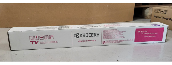 Toner Kyocera TK-8345M Magenta Neu OVP Original TASKalfa 2552ci . 