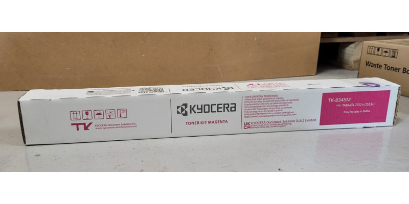 Toner Kyocera TK-8345M Magenta Neu OVP Original TASKalfa 2552ci . 