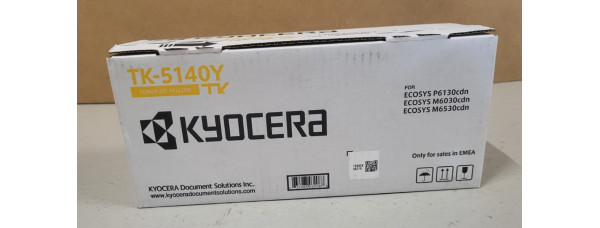 Toner Kyocera TK-5140Y Gelb 1T02NRANL0 Neu OVP A-Ware Original ECOSYS P6130cdn 