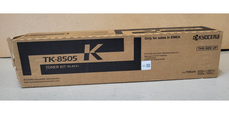 Toner Kyocera TK-8505K Schwarz 1T02LC0NLC Neu OVP TASKalfa 4550ci Original . 