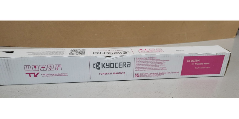 Toner Kyocera TK-8375M Magenta 1T02XDBNL0 Neu OVP Original TASKalfa 3554ci MwSt 