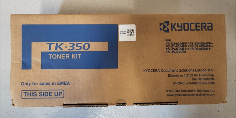 Toner Kyocera TK-350 Schwarz Neu OVP A-Ware Original FS-3040MFP Rechnung MwSt 