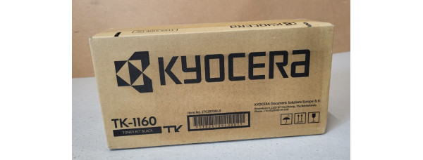 Toner Kyocera TK-1160 Schwarz Neu OVP A-Ware Original ECOSYS P2040dn Rg MwSt. 